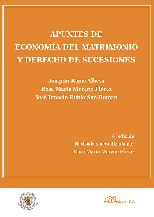 APUNTES DE ECONOMÍA DEL MATRIMONIO Y DERECHO DE SUCESIONES