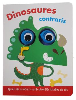 LLIBRE AMB TITELLES DE DIT. DINOSAURES CONTRARIS