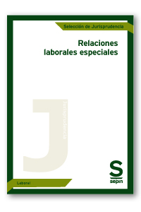 RELACIONES LABORALES ESPECIALES