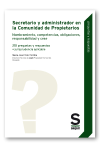 SECRETARIO Y ADMINISTRADOR EN LA COMUNIDAD DE PROPIETARIOS