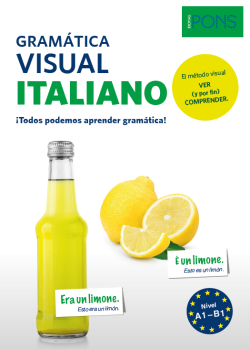 GRAMÁTICA VISUAL ITALIANO