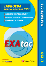 EXATAC 1 MATEMATICAS. EJERCICIOS PARA APROBAR LOS