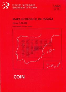 MAPA GEOLÓGICO DE ESPAÑA, ESCALA 1:50.000, N. 1066 COIN