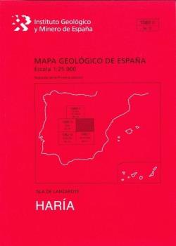 MAPA GEOLÓGICO DE ESPAÑA, HARIA, E 1:25.000 (1080 II)