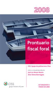 PRONTUARIO FISCAL FORAL 2008