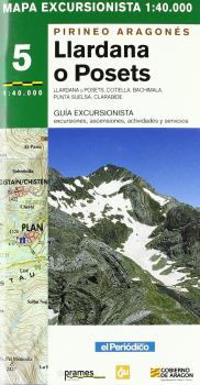 MAPA EXCURSIONISTA LLARDANA-POSETS