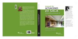 MANUAL DE ACTUACIONES EN SALA. TÉCNICAS PRÁCTICAS DEL PROCESO CIVIL