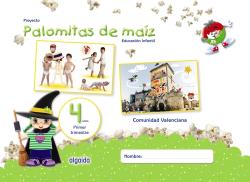 PROYECTO PALOMITAS DE MAÍZ. EDUCACIÓN INFANTIL. 4 AÑOS. PRIMER TRIMESTRE