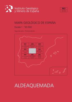 MAPA GEOLÓGICO DE ESPAÑA. E 1:50.000. HOJA 863, ALDEAQUEMADA