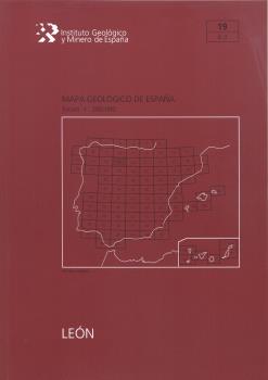 MAPA GEOLÓGICO DE ESAPAÑA ESCALA 1:200.000. HOJA 19, LEÓN