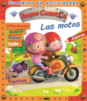 CUADERNO DE ACTIVIDADES. PEQUE CUENTOS LAS MOTOS