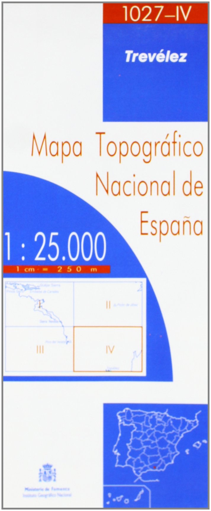 MTN 25. HOJA 1027-IV, TRÉVELEZ