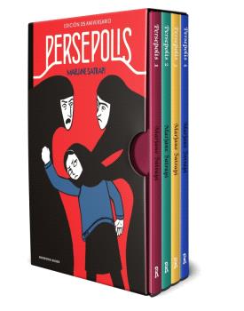 ESTUCHE PERSEPOLIS 4 TITULOS TB