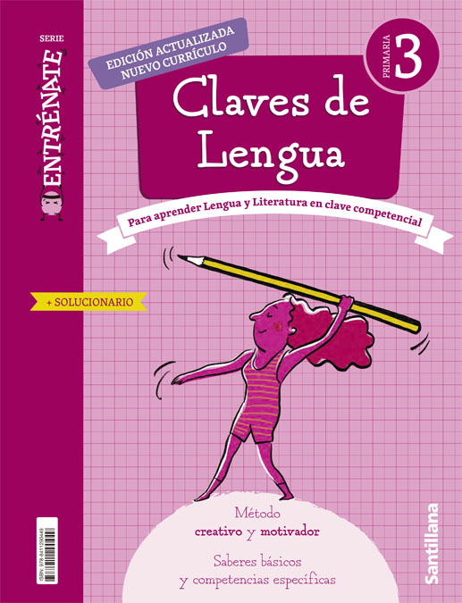 CUADERNO CLAVES DE LENGUA SERIE ENTRENATE 3 PRIMARIA