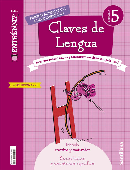 CUADERNO CLAVES LENGUA 5 EP  ENTRENATE 22