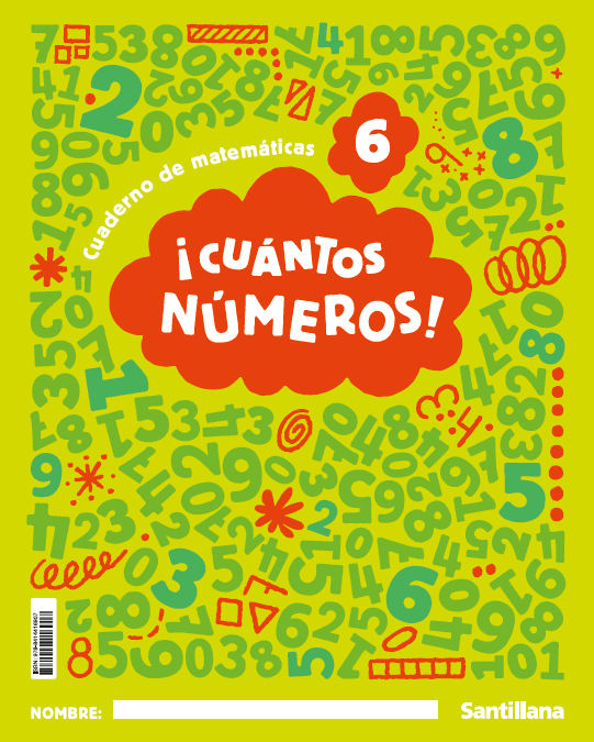 CUADERNO CUANTOS NÚMEROS NIVEL 6 CAST- 5 AÑOS