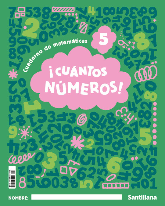 CUADERNO CUANTOS NÚMEROS NIVEL 5 CAST- 5 AÑOS