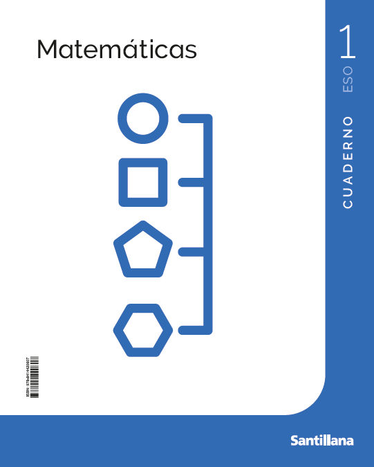 CUADERNO MATEMÁTICAS 1 ESO CM SANTILLANA