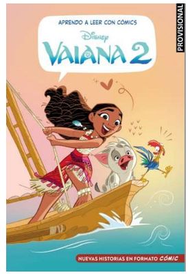 APRENDO A LEER CON CÓMICS DISNEY - VAIANA 2