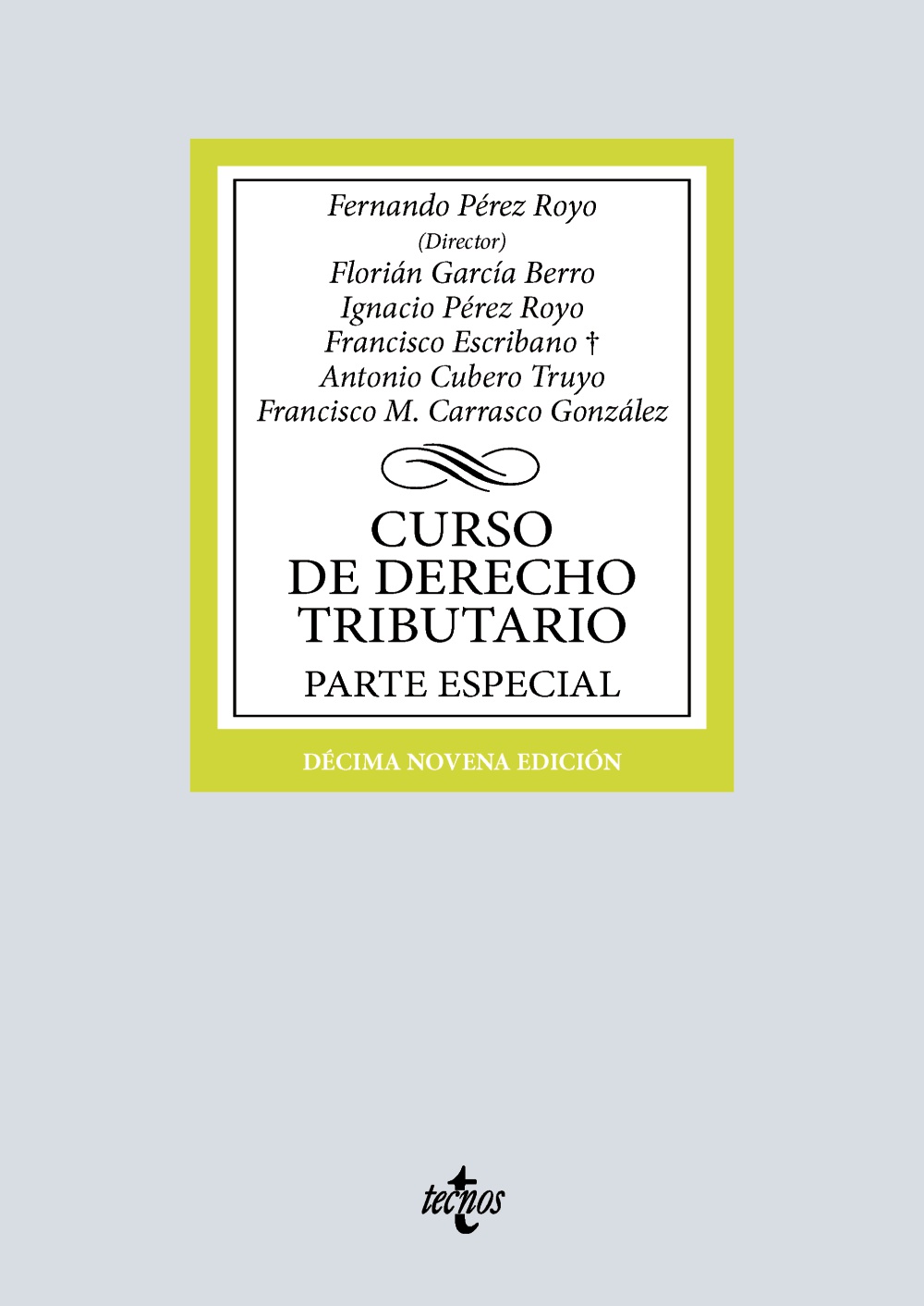 CURSO DE DERECHO TRIBUTARIO