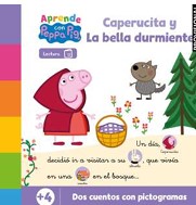 PEPPA PIG LECTOESCRITURA - APRENDE CON PEPPA. CAPERUCITA Y LA BELLA DURMIENTE