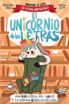 UNICORNIO LETRAS BIBLIOTECA, MIL LIBROS..