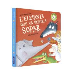 ELEFANTA QUE VA VENIR A SOPAR, L' (L'OVELLETA QUE VA VENIR A SOPAR. LLIBRE DE CARTRÓ)
