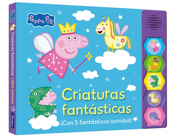 PEPPA PIG. LIBRO CON SONIDOS - PEPPA PIG. CRIATURAS FANTÁSTICAS