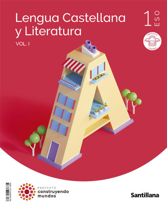 LENGUA Y LITERATURA M.LIGERA 1 ESO CONSTRUYENDO MUNDOS/MURCIA