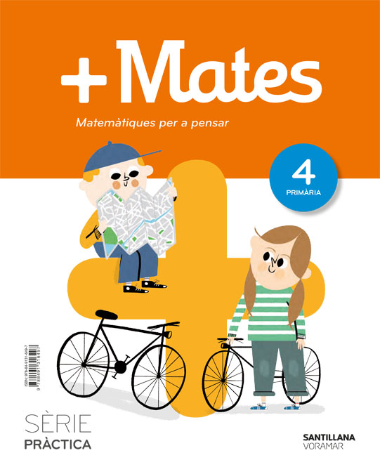 MATE+ SERIE PRACTICA MATEMATIQUES PER A PENSAR 4 PRIMARIA