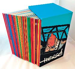 AVENTURAS DE TINTIN "COFRE ANIVERSARIO" 24 VOLS.