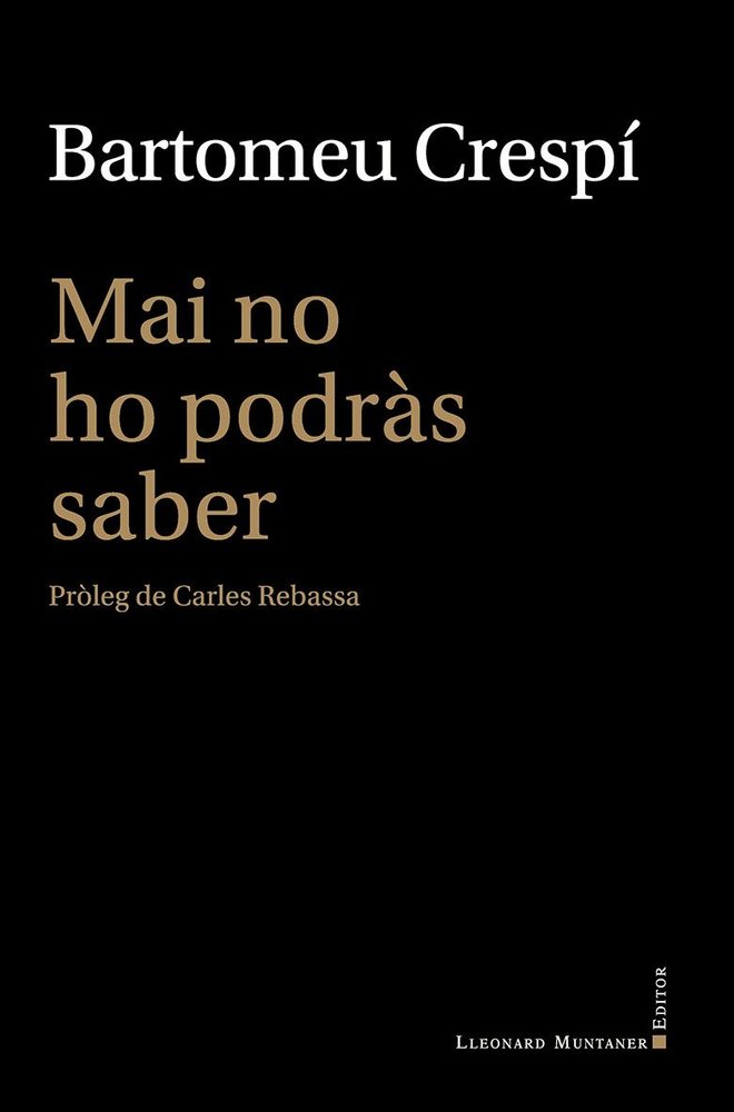 MAI NO HO PODRAS SABER