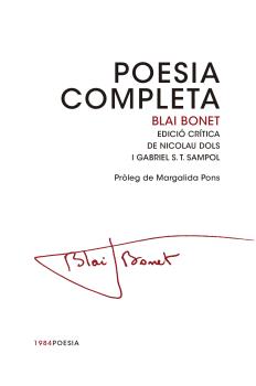 POESIA COMPLETA BLAI BONET