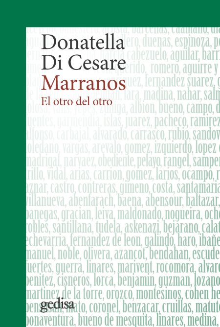 MARRANOS. EL OTRO DEL OTRO
