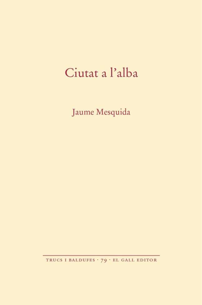 CIUTAT A L'ALBA