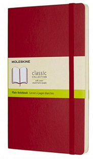 Moleskine LIBRETA CLASICA TAPA BLANDA ROJO ESCARLATA L LISA