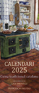 2025 calendari CUINA TRADICIONAL CATALANA