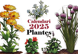 2025 calendari PLANTES DE JARDÍ