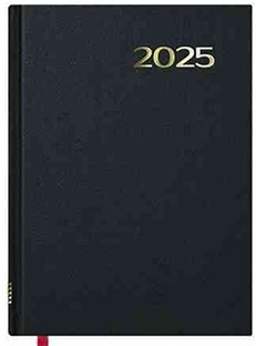 2026 agenda A5  dia/pàgina  NEGRE cat