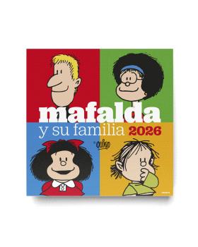 2026 Calendario MAFALDA Y SU FAMILIA pared