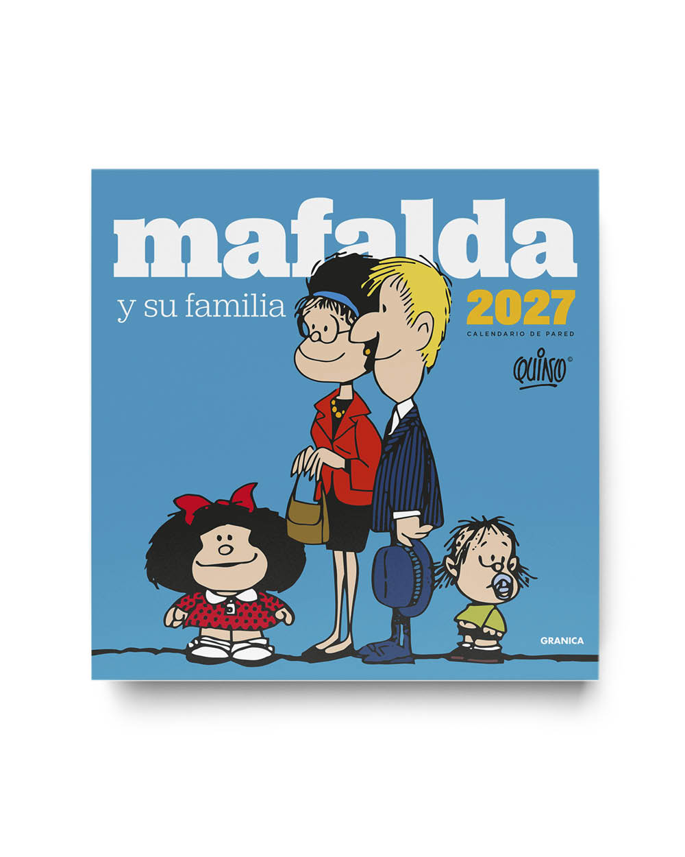 2027 CALENDARIO MAFALDA y su família  PARET