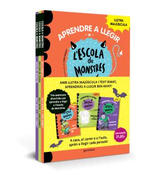 Aprendre a llegir a l'ESCOLA DE MONSTRES pack n. 7+8+9