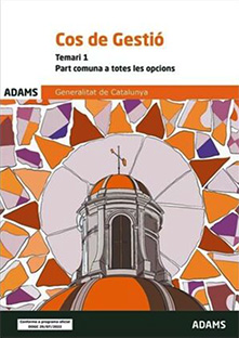 TEMARI 1: PART COMUNA Cos de gestió GENERALITAT DE CATALUNYA