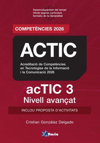 ACTIC 3 Nivell avançat TEMARI
