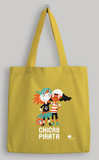 Tote CHICAS PIRATA  groga
