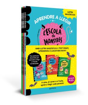 APRENDRE A LLEGIR A ESCOLA DE MONSTRES  pack n. 1+2+3