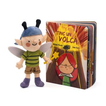 TINC UN VOLCÀ pack llibre + PELUIX