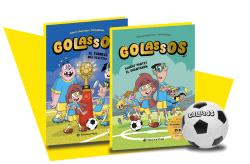 GOLASSOS  estoig 2 LLIBRES + PILOTA