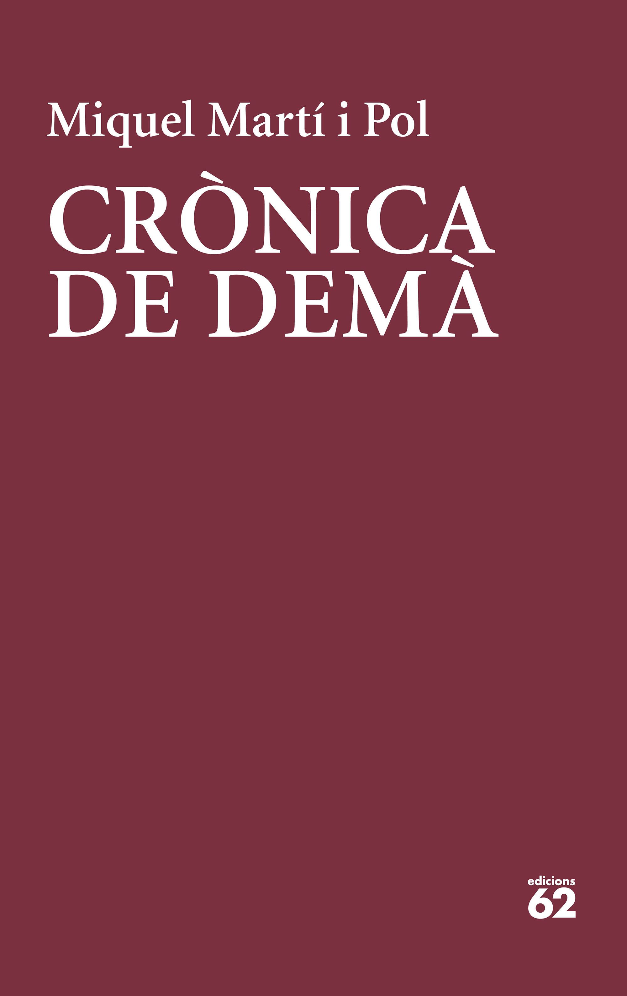 Crónica de demà