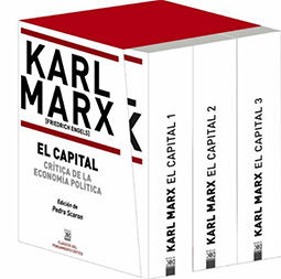 EL CAPITAL  caja 3 VOLUMENES